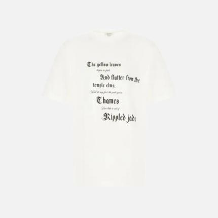 Alexander McQueen White Organic Cotton T-shirt