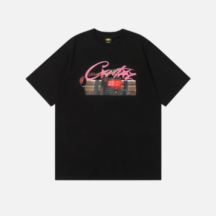Corteiz No Time 4 Luv Tee Black