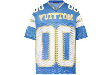 LV Sporty T-Shirt with Patch Blue