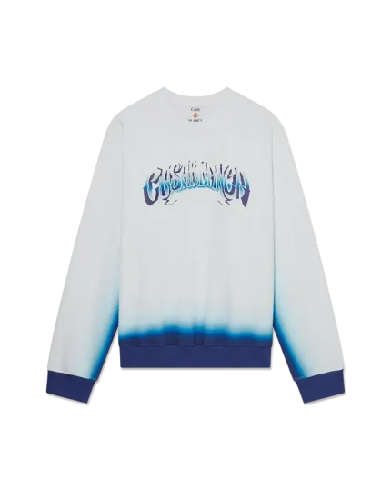 Casablanca Blue Fade Sweatshirt