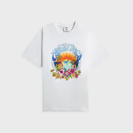 Casablanca Surf Trip Printed T-Shirt