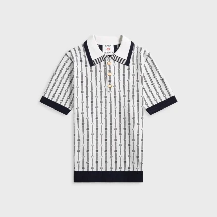 Casablanca Monogram Polo T-Shirt