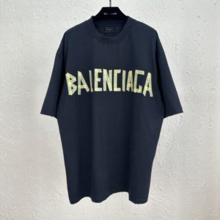 Balenciaga T-Shirt Navy Blue