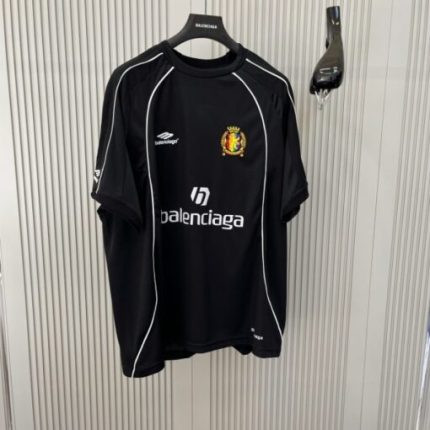 Balenciaga Soccer Jersey Black