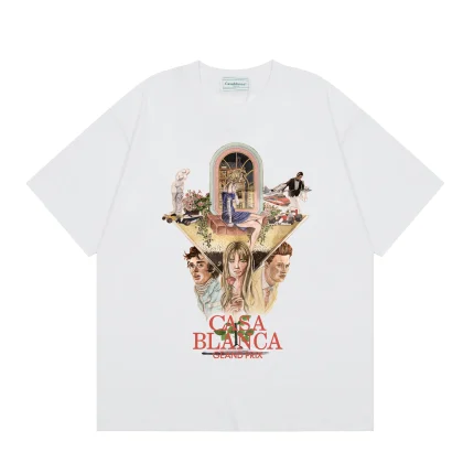 Casablanca Grand Prix T-shirt White