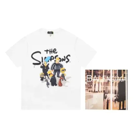 Balenciaga Simpson T-Shirt White