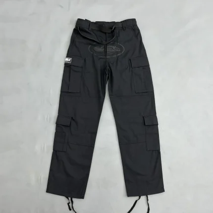 Corteiz Guerillaz Cargo Pants Black