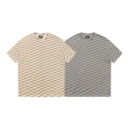 Balenciaga Shirt Yellow Grey