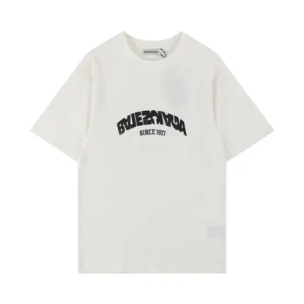 Balenciaga Opposite Logo T-Shirt White