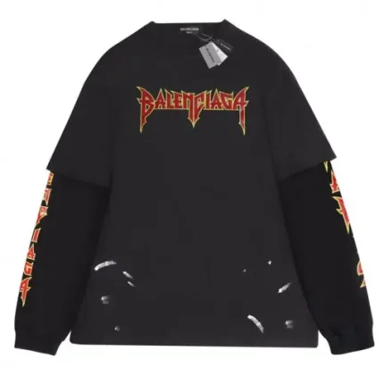 Balenciaga Two Part Sweater Black