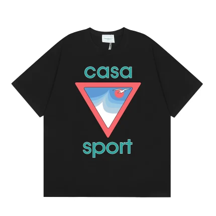 Casablanc Sport T-Shirt Black