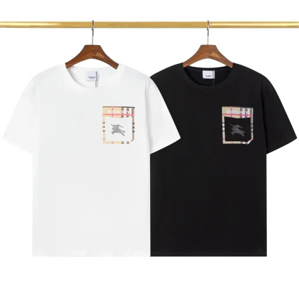 Burberry T-shirt White Black