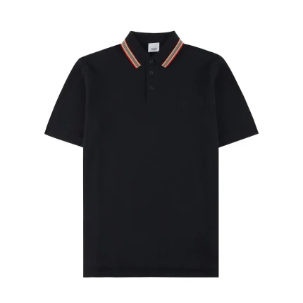 Burberry Polo T-Shirt Black