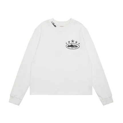 Corteiz 5 Starz Alcatraz Tee White