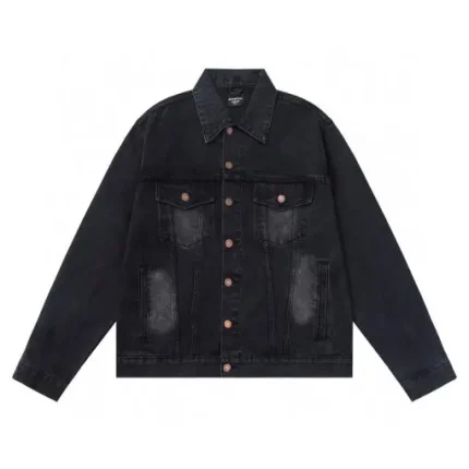 Balenciaga Denim Jacket Black