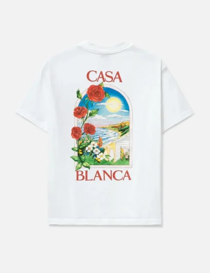 Casa LA Days Printed T-shirt White