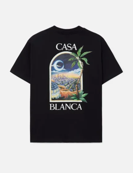 Casa LA Night Printed T-shirt black