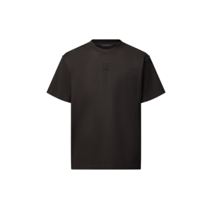 T-shirt with LV embossing Noir