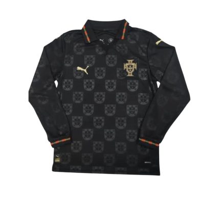 Camiseta Portugal 2026 Edición Especial Pantera Negra manga larga