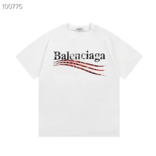 Balenciaga Supreme T-shirt White Black - Imagen 2