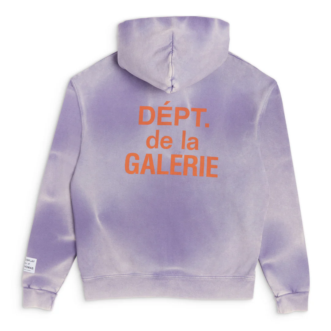 Gallery Dept. French Zip Hoodie Purple - Imagen 2