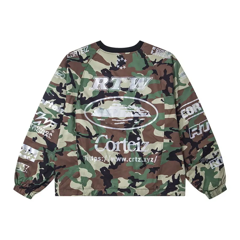 Corteiz Alcatraz Waterproof Windbreaker Crew Neck Camouflage - Imagen 2