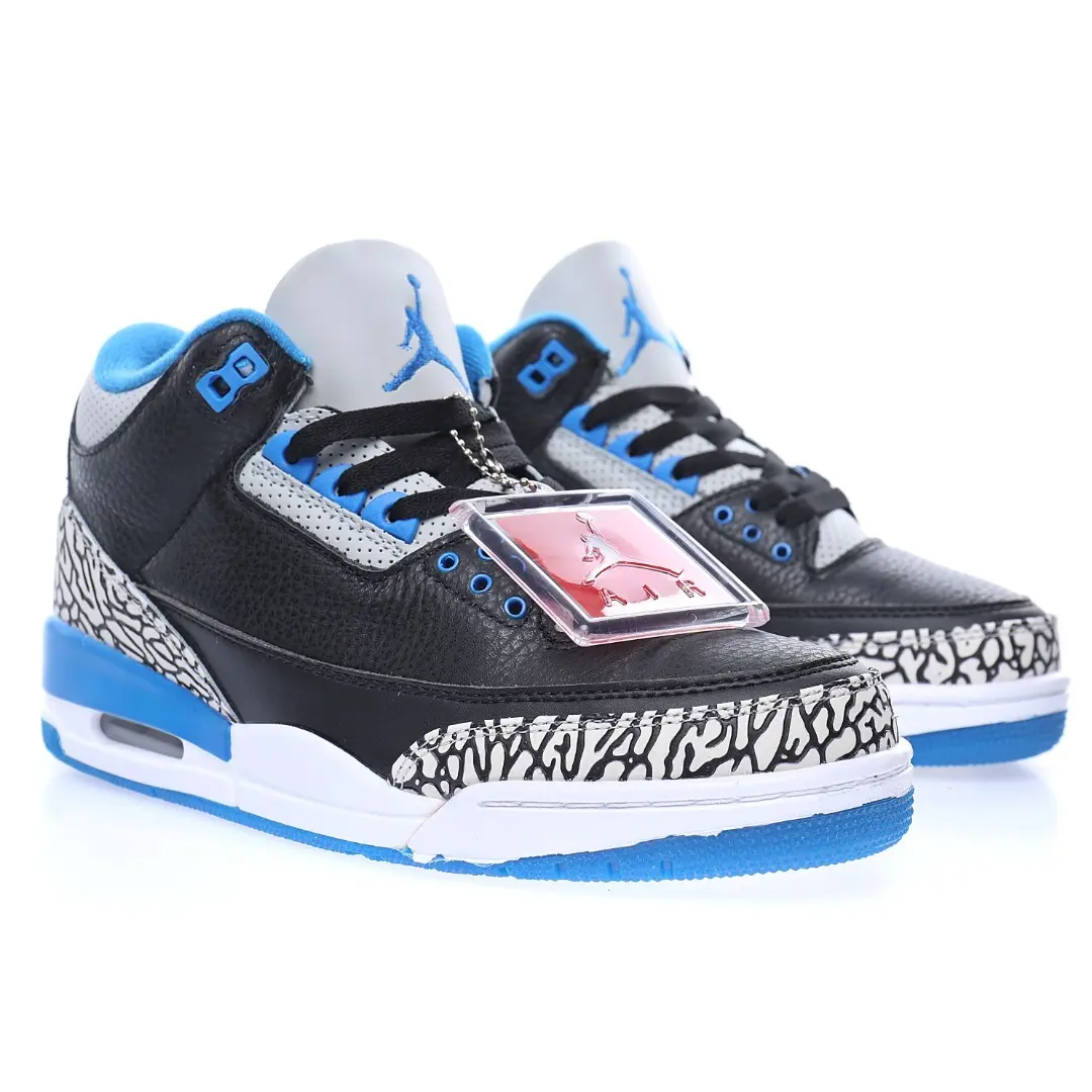 Nike Air Jordan 3 Retro”Sport Blue” - Imagen 3