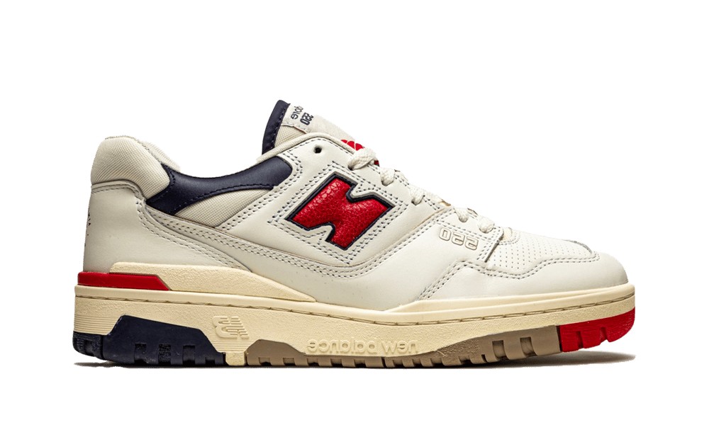 New Balance 550 Aimé Leon Dore Navy Red - Imagen 2