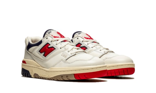 New Balance 550 Aimé Leon Dore Navy Red - Imagen 3