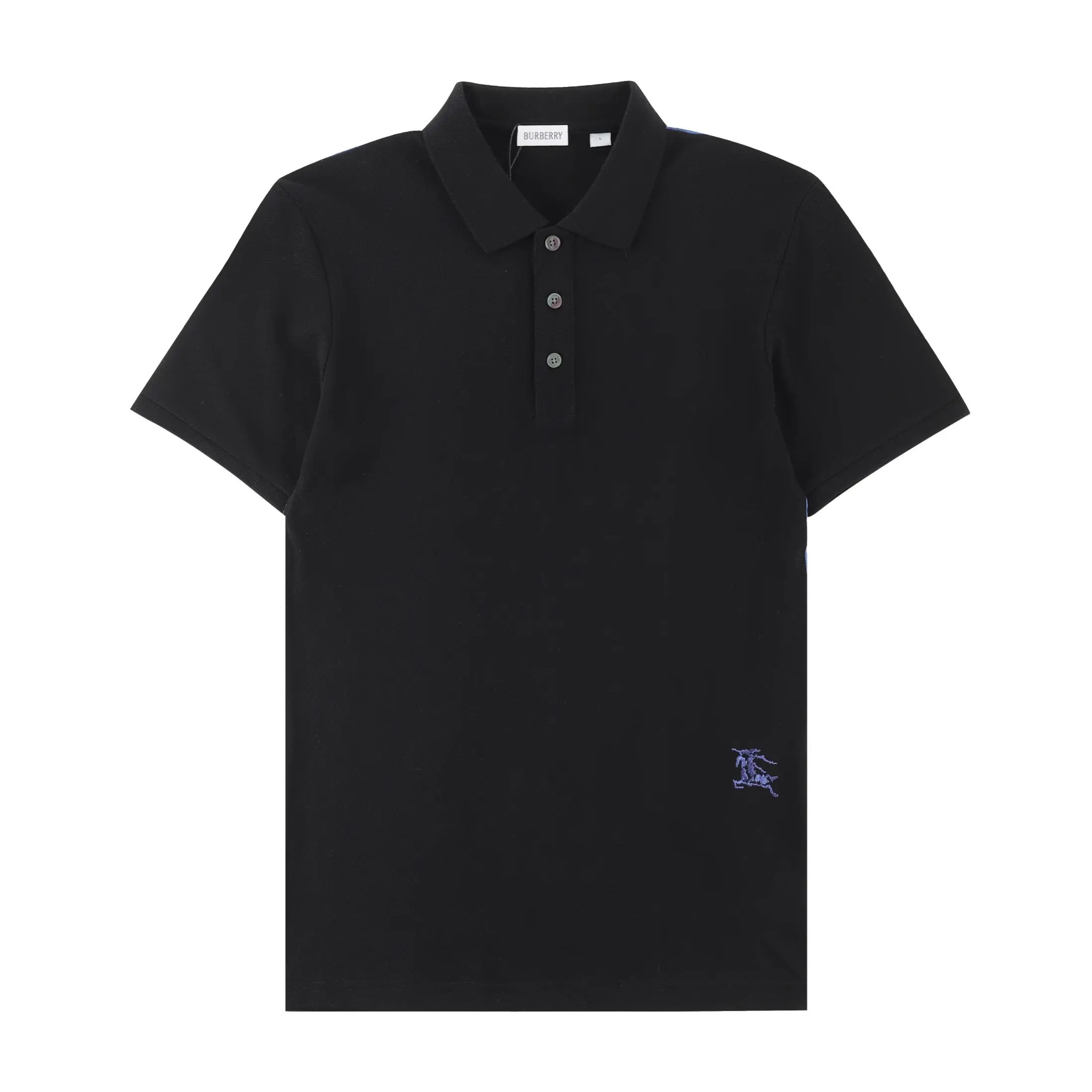 Burberry Polo Shirt T-Shirt Black
