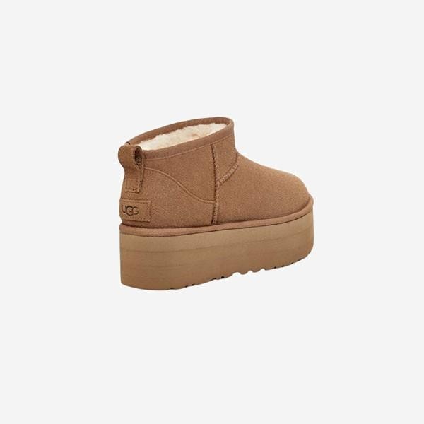 Ugg - Plataforma Classic Ultra Mini Chestnut - Imagen 3