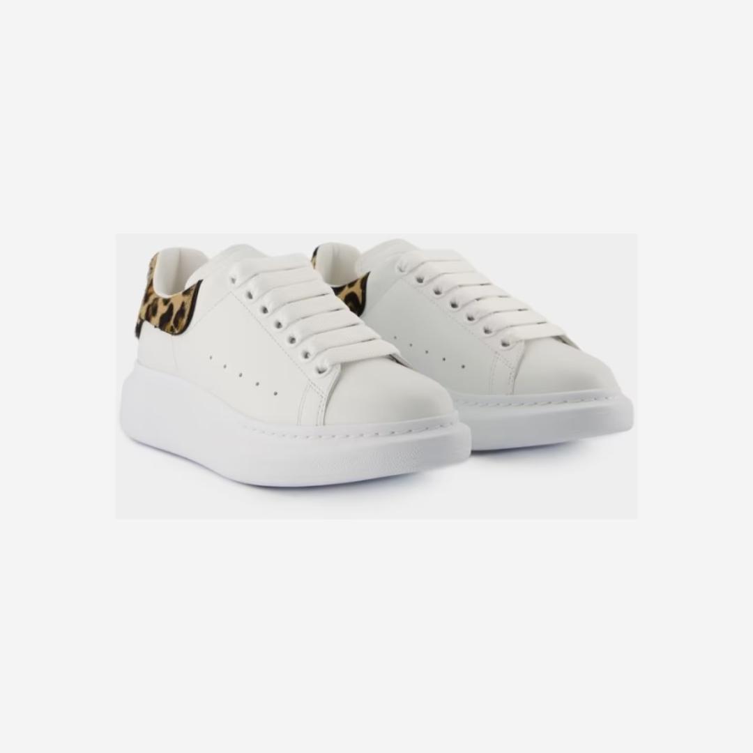 Alexander McQueen Oversized - White Leopard - Imagen 3