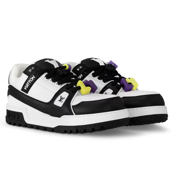 LV Trainer Maxi – Black White - Imagen 3