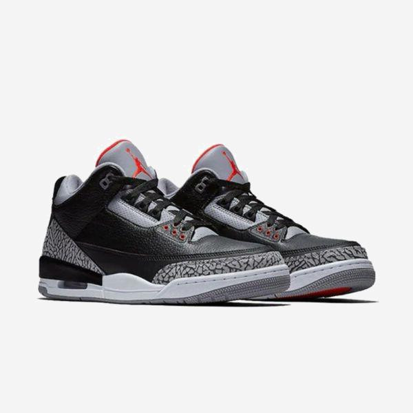 Air Jordan 3 Black Cement - Imagen 3