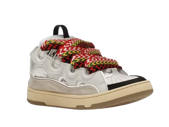 Lanvin Leather Curb White Ivory - Imagen 4