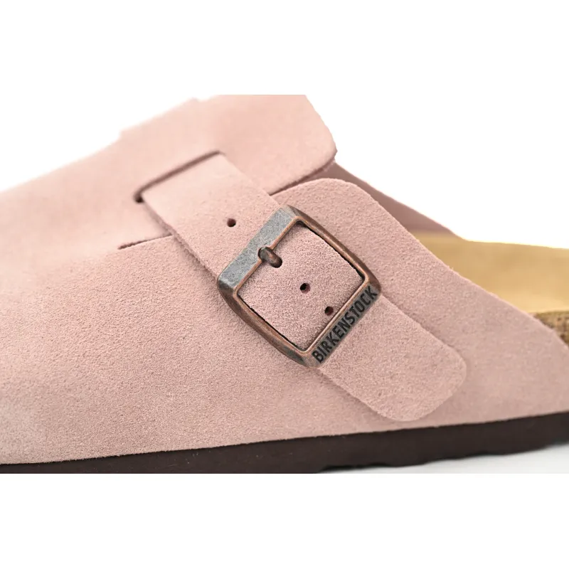 Birkenstock Boston Suede Leather Light Rose - Imagen 2