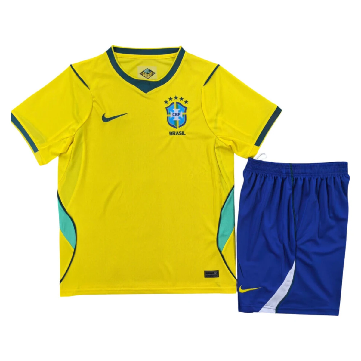 Camiseta Brasil 2026 1ª Equipación Niño