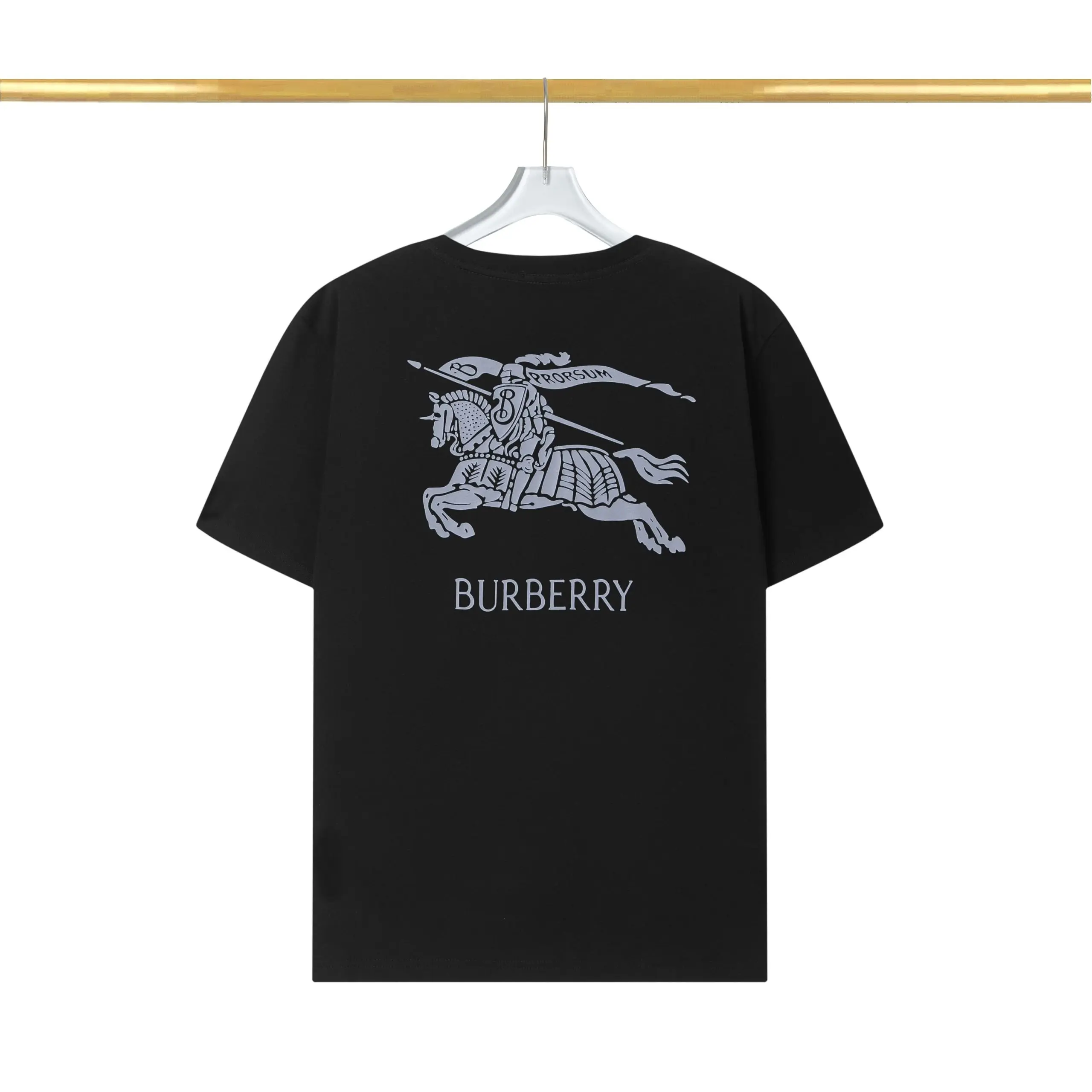 Burberry T-shirt White Black - Imagen 5