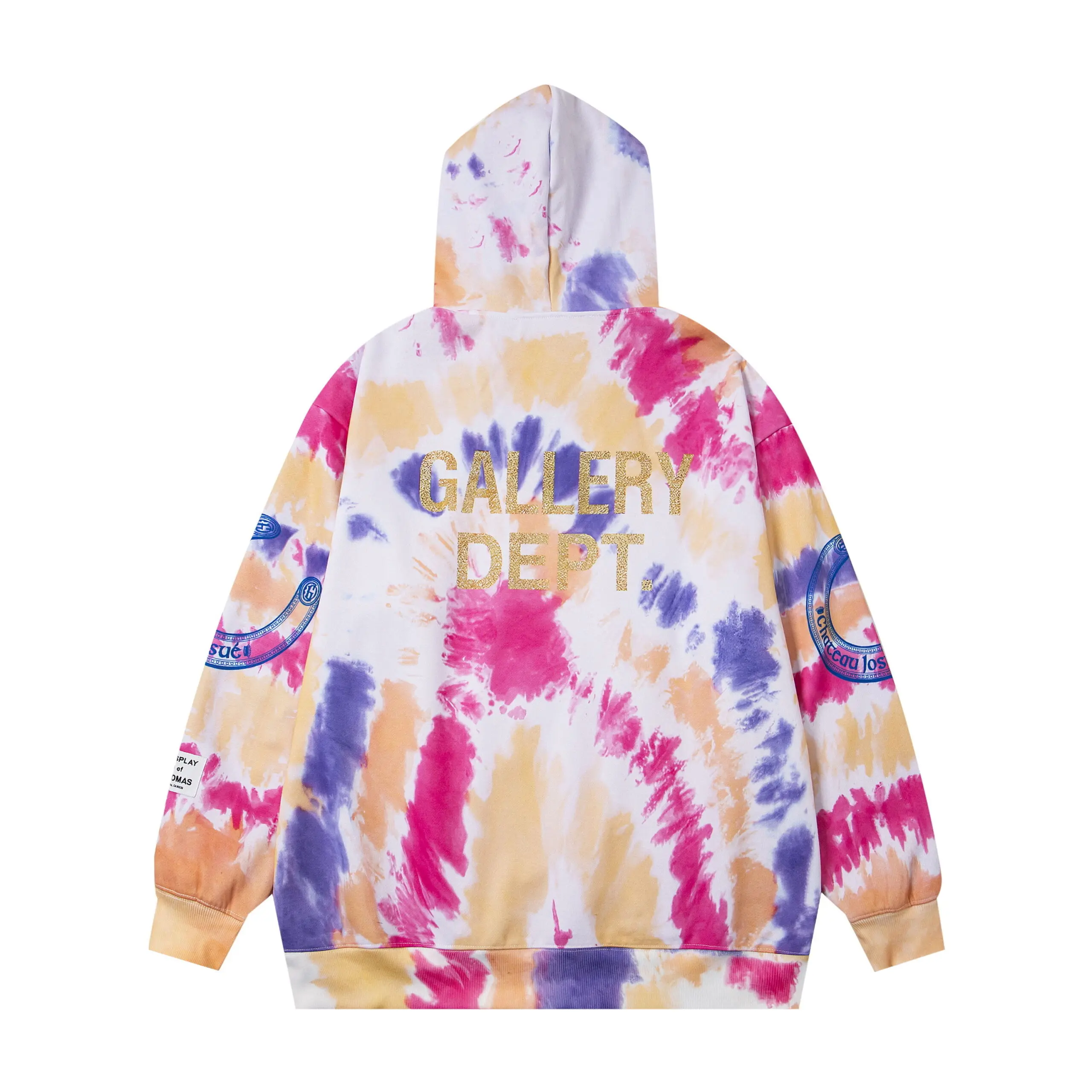 Gallery Dept. Peace Love Hoodie Multicolour Tie Dye Pattern - Imagen 2