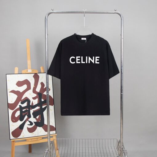 Celine T-shirt Black M5