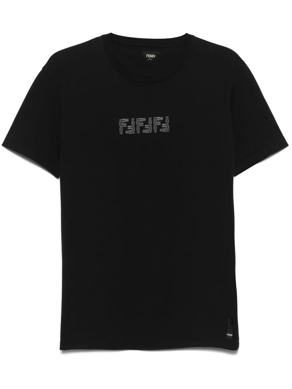 FENDI FF Labyrinth T-shirt black