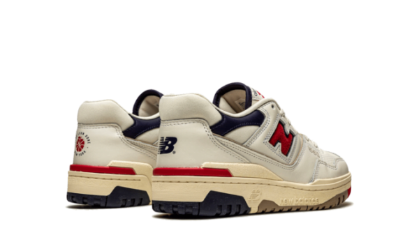 New Balance 550 Aimé Leon Dore Navy Red - Imagen 4