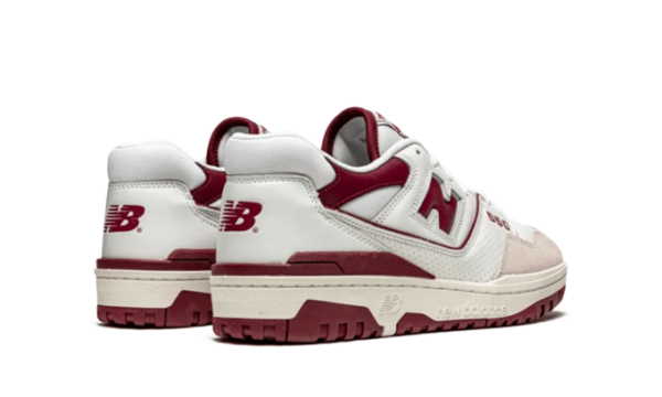 New Balance 550 Sea Salt Burgundy - Imagen 4