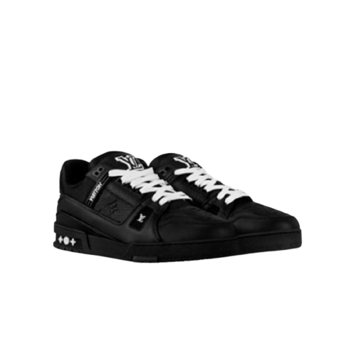 Louis Vuitton Trainer - Black Embossed Monogram - Imagen 3