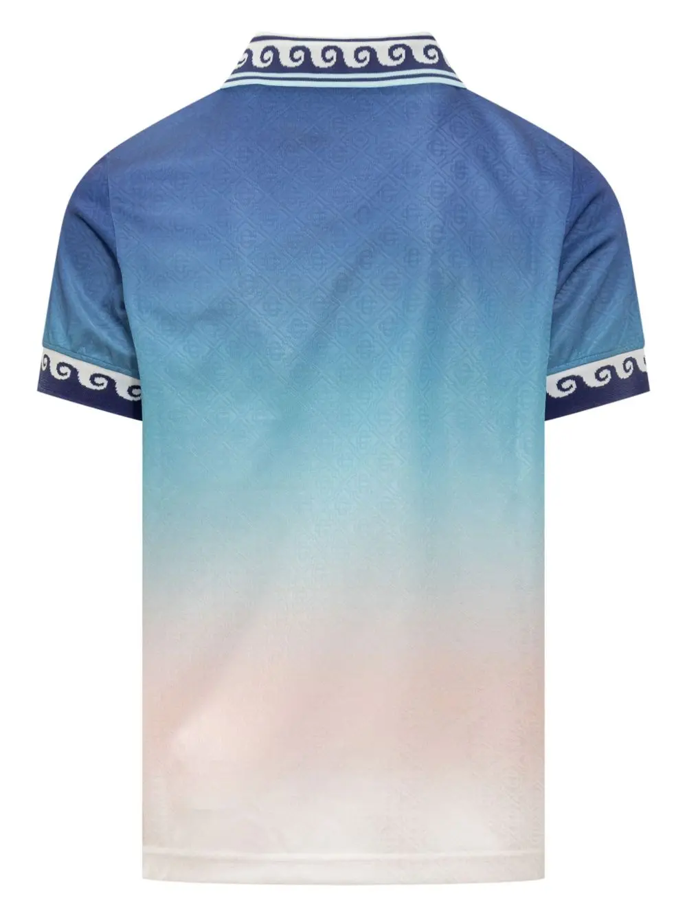 Casablanca gradient-jacquard football jersey - Imagen 2