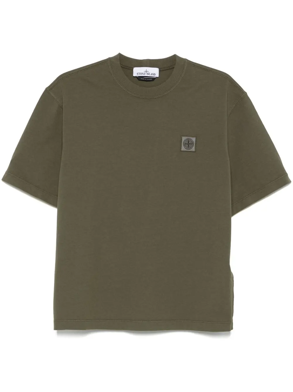 Stone Island short-sleeve T-shirt khaki