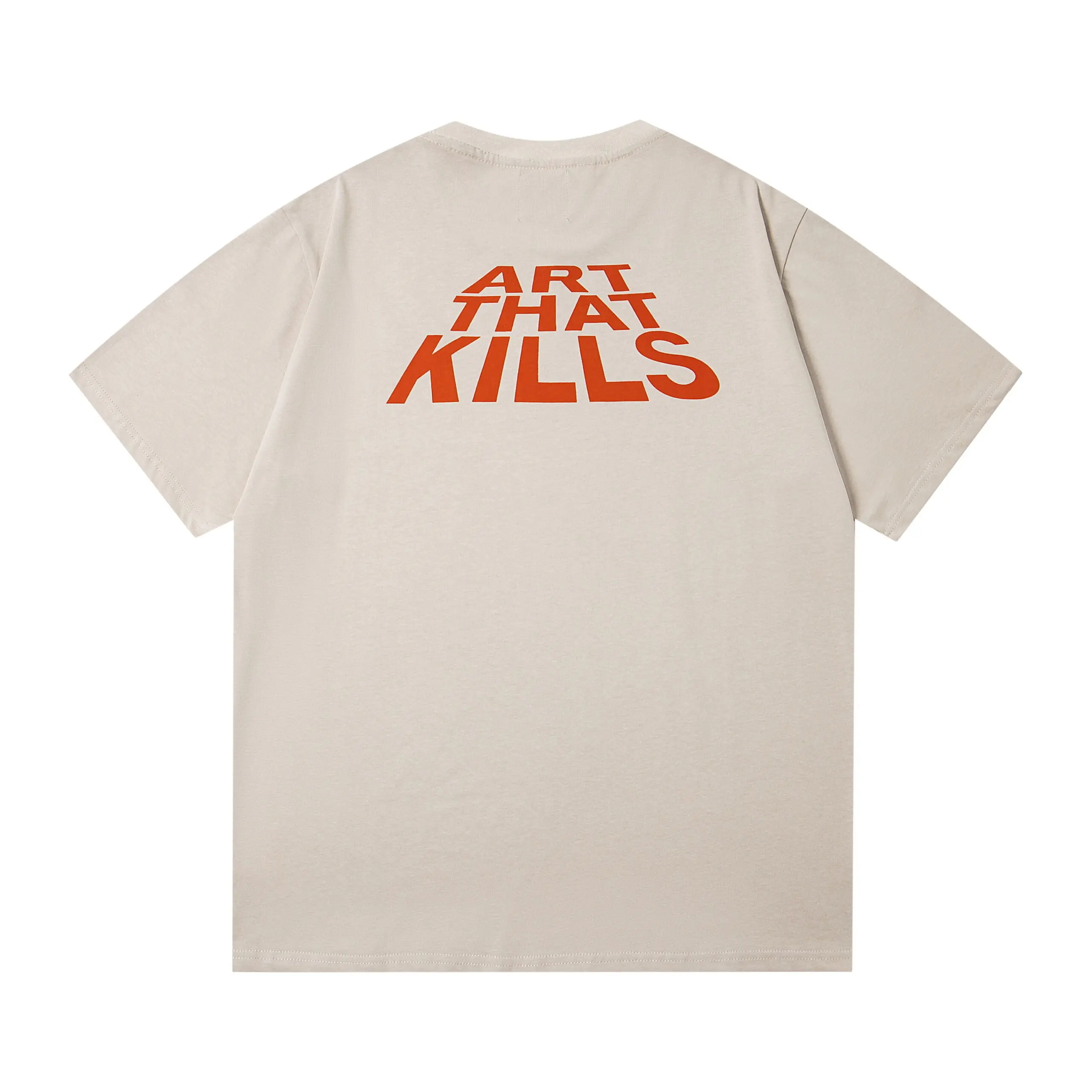 GALLERY DEPT. Lone Wolf Printed T Shirt Light Archival Off White - Imagen 2