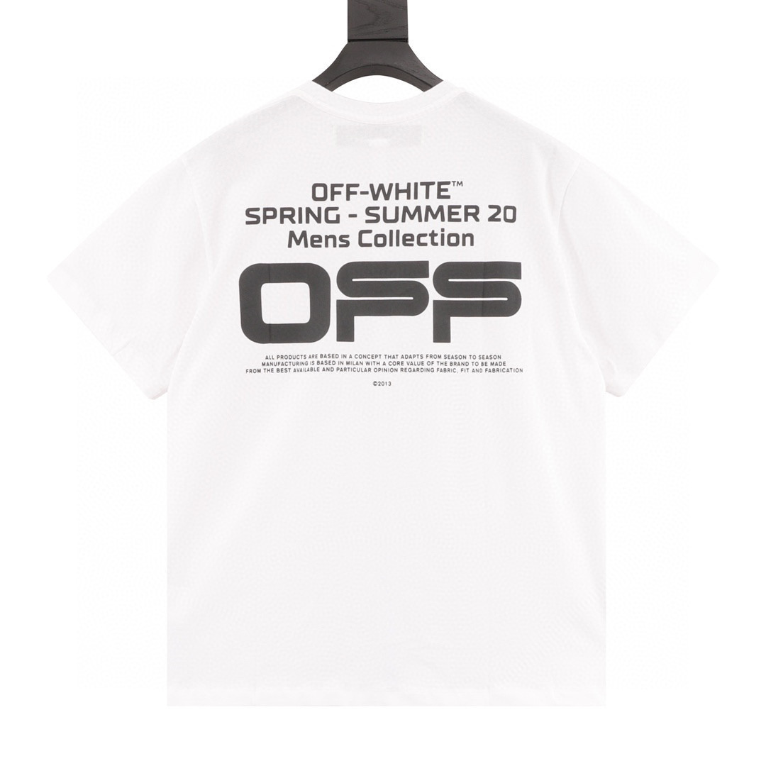 T-shirt Off White - Imagen 2