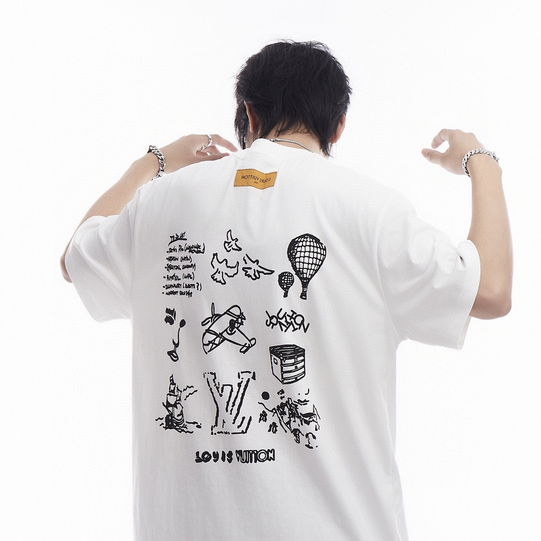 T-shirt Louis Vuitton - Imagen 4
