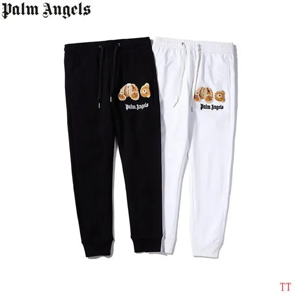 Palm Angels Sweatpants Black White